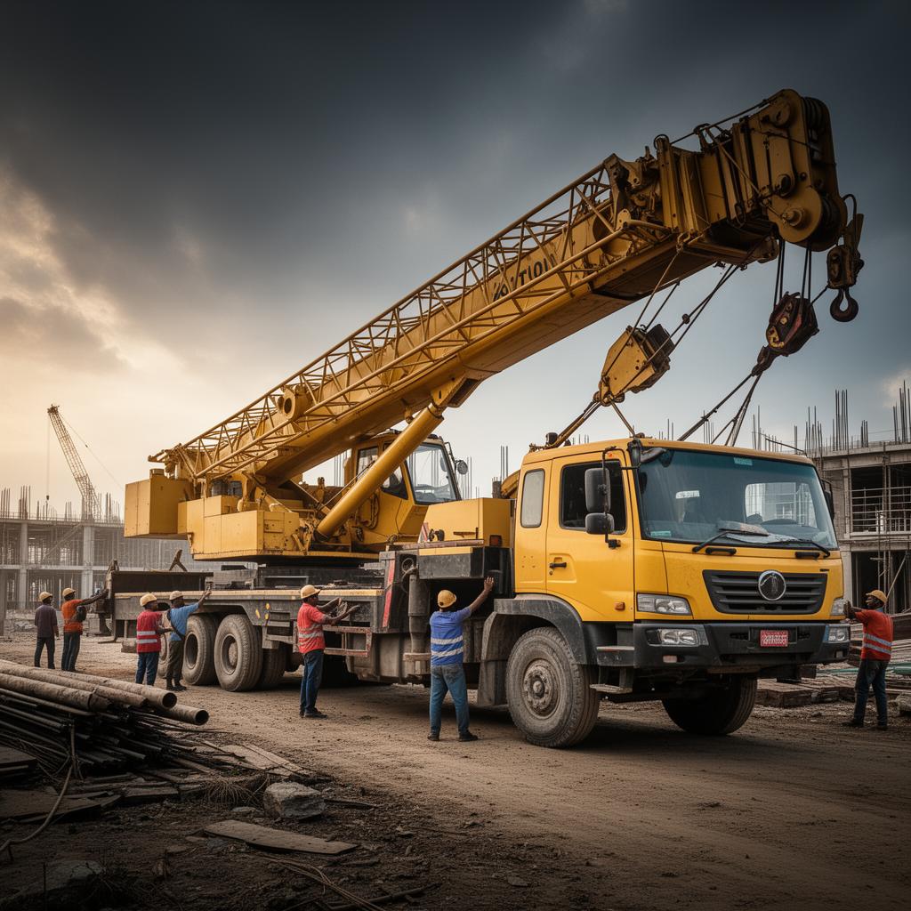 50‑Ton Mobile Crane Delivery